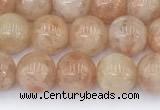 CSS791 15.5 inches 8mm round golden sunstone beads wholesale