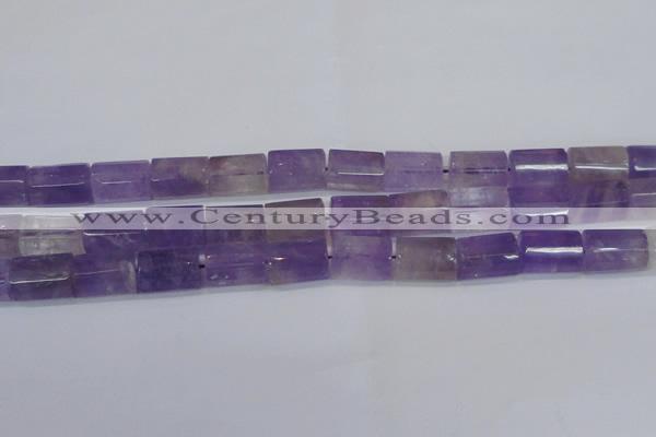 CTB214 15.5 inches 13*18mm faceted tube natural ametrine beads