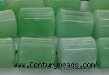 CTB520 15.5 inches 10*13mm triangle jade beads wholesale