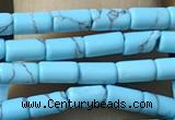 CTB805 15.5 inches 2*4mm tube turquoise beads wholesale