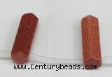 CTD1804 Top drilled 10*30mm - 10*32mm sticks goldstone beads