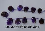 CTD2566 15.5 inches 18*25mm - 30*40mm freeform agate beads