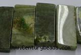 CTD2693 Top drilled 16*22mm - 16*55mm rectangle agate beads