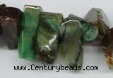 CTD605 Top drilled 10*18mm - 12*28mm nuggets agate gemstone beads