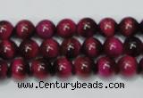 CTE136 15.5 inches 8mm round dyed tiger eye gemstone beads