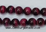 CTE137 15.5 inches 10mm round dyed tiger eye gemstone beads