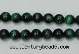 CTE141 15.5 inches 6mm round dyed tiger eye gemstone beads