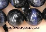 CTE2033 15.5 inches 14mm round blue tiger eye gemstone beads