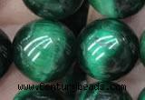 CTE2055 15.5 inches 14mm round green tiger eye beads wholesale