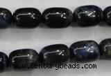 CTE79 15.5 inches 11*15mm drum blue tiger eye gemstone beads