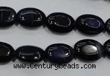 CTE951 15.5 inches 10*14mm oval dyed blue tiger eye beads wholesale