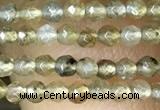 CTG1077 15.5 inches 2mm faceted round tiny labradorite beads