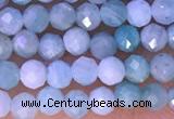 CTG1308 15.5 inches 3mm faceted round amazonite beads wholesale