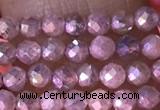 CTG1457 15.5 inches 2mm faceted round AB-color labradorite beads