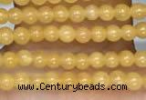 CTG2074 15 inches 2mm,3mm yellow jade gemstone beads