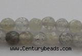 CTG217 15.5 inches 3mm faceted round tiny labradorite beads