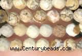 CTG2213 15 inches 2mm,3mm faceted round picture jasper beads