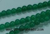 CTG23 15.5 inches 3mm round tiny green agate beads wholesale