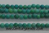 CTG440 15.5 inches 2mm round tiny natural turquoise beads wholesale