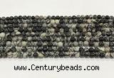 CTJ410 15.5 inches 4mm round black water jasper gemstone beads wholesale