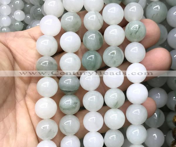 CTJ804 15 inches 12mm round Tianshan jade beads wholesale