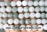 CTJ804 15 inches 12mm round Tianshan jade beads wholesale