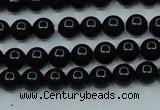 CTK01 15.5 inches 4mm round tektite gemstone beads wholesale