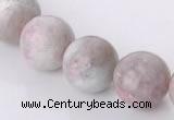 CTO17 15 inches 12mm round natural tourmaline beads wholesale