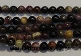 CTO399 15.5 inches 5mm round natural tourmaline gemstone beads