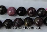 CTO456 15.5 inches 11mm round natural tourmaline gemstone beads