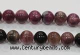 CTO64 15.5 inches 9mm round natural tourmaline gemstone beads