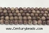 CTO722 15.5 inches 10mm round Chinese tourmaline beads