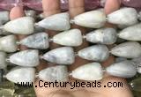 CTR356 15.5 inches 15*22mm faceted teardrop moonstone beads