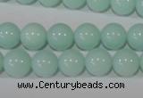 CTU2566 15.5 inches 10mm round synthetic turquoise beads