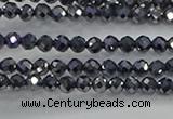 CTZ609 15.5 inches 3mm faceted round terahertz beads wholesale