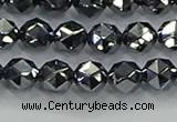 CTZ631 15.5 inches 6mm faceted nuggets terahertz beads wholesale