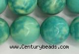 CWB878 15.5 inches 10mm round howlite turquoise beads wholesale