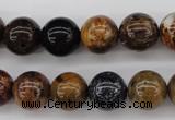 CWJ283 15.5 inches 11mm round wood jasper gemstone beads wholesale