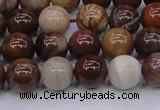 CWJ403 15.5 inches 10mm round wood jasper gemstone beads wholesale