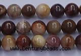 CWJ430 15.5 inches 4mm round wood jasper beads wholesale