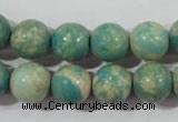 CXH104 15.5 inches 12mm round dyed Xiang He Shi gemstone beads