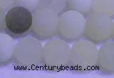 CXJ303 15.5 inches 10mm round matte New jade beads wholesale