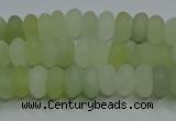 CXJ311 15.5 inches 5*8mm rondelle matte New jade beads wholesale