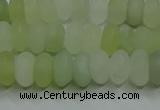 CXJ312 15.5 inches 6*10mm rondelle matte New jade beads wholesale