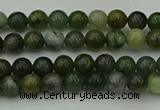 CXJ400 15.5 inches 4mm round Xinjiang jade beads wholesale