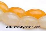 CYJ35 16 inch 13*18mm rice yellow jade gemstone beads Wholesale