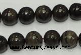 CZJ04 16 inches 10mm round zebra jasper gemstone beads Wholesale