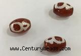 DZI375 10*14mm drum tibetan agate dzi beads wholesale