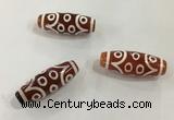 DZI420 10*28mm drum tibetan agate dzi beads wholesale