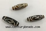 DZI466 10*30mm drum tibetan agate dzi beads wholesale